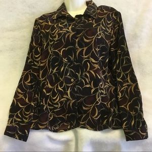 Vintage Christie & Jill Button Up Blouse